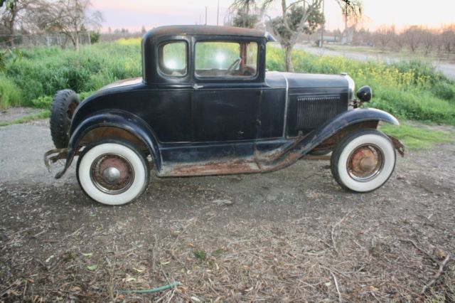 1930 Blue Ford Model A Coupe