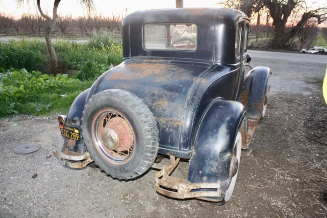 1930 Blue Ford Model A Coupe