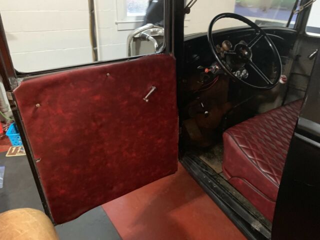 1930 Black Ford Model A Coupe