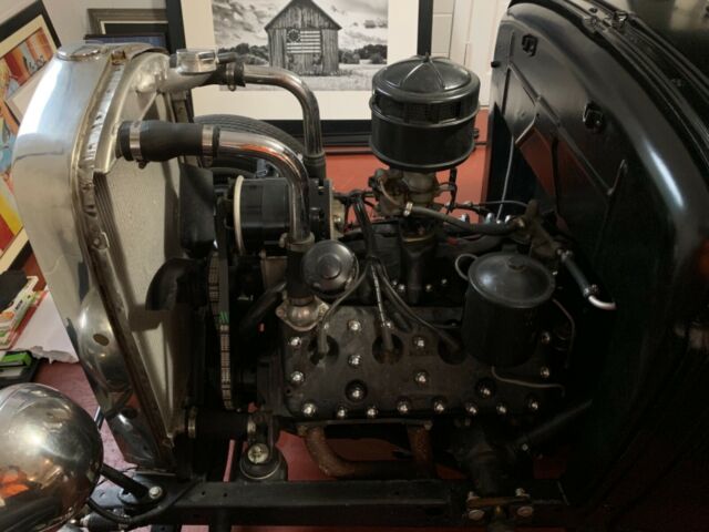 1930 Black Ford Model A Coupe