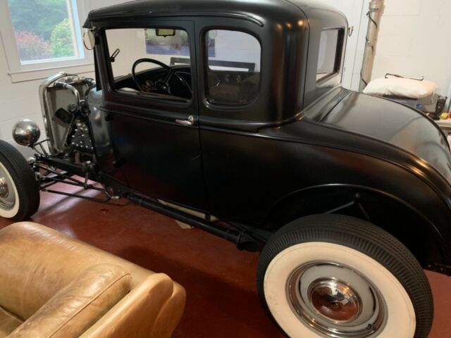 1930 Black Ford Model A Coupe