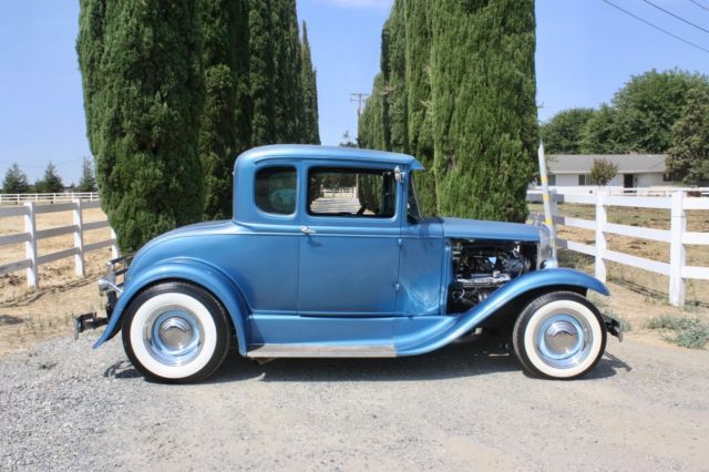 1930 Baby Blue Ford Model A Coupe