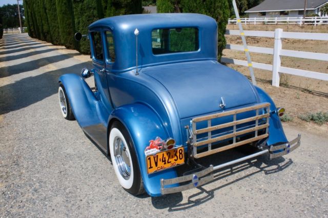 1930 Baby Blue Ford Model A Coupe