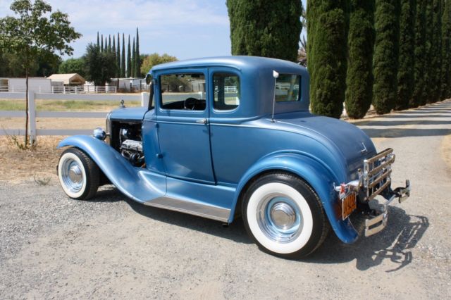 1930 Baby Blue Ford Model A Coupe