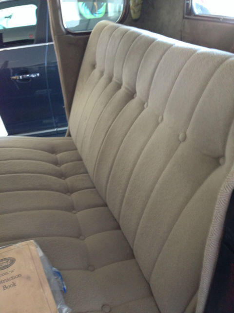 1930 Black Ford Model A 5 window coupe