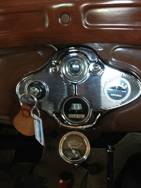 1930 Black Ford Model A 5 window coupe