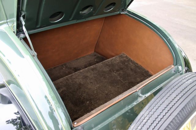 1930 Green Ford Model A Coupe