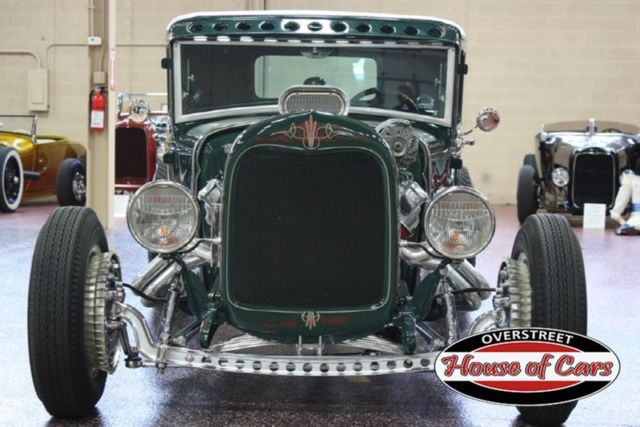 1930 Green Ford Model A Pickup Truck