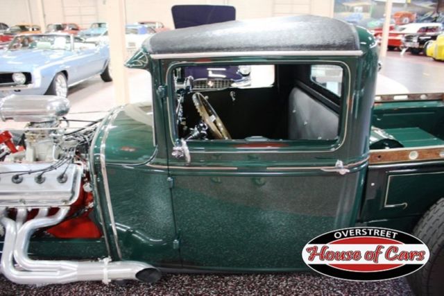 1930 Green Ford Model A Pickup Truck