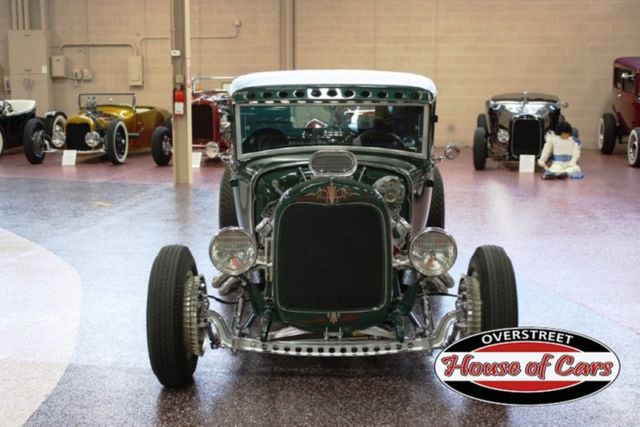 1930 Green Ford Model A Pickup Truck