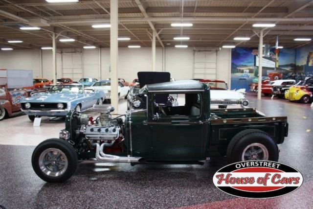 1930 Green Ford Model A Pickup Truck