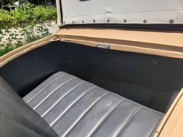 1930 Tan Ford Model A Coupe