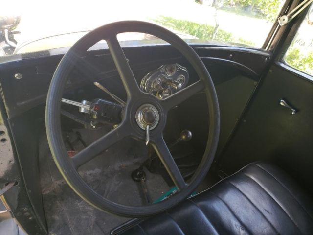 1930 Tan Ford Model A Coupe