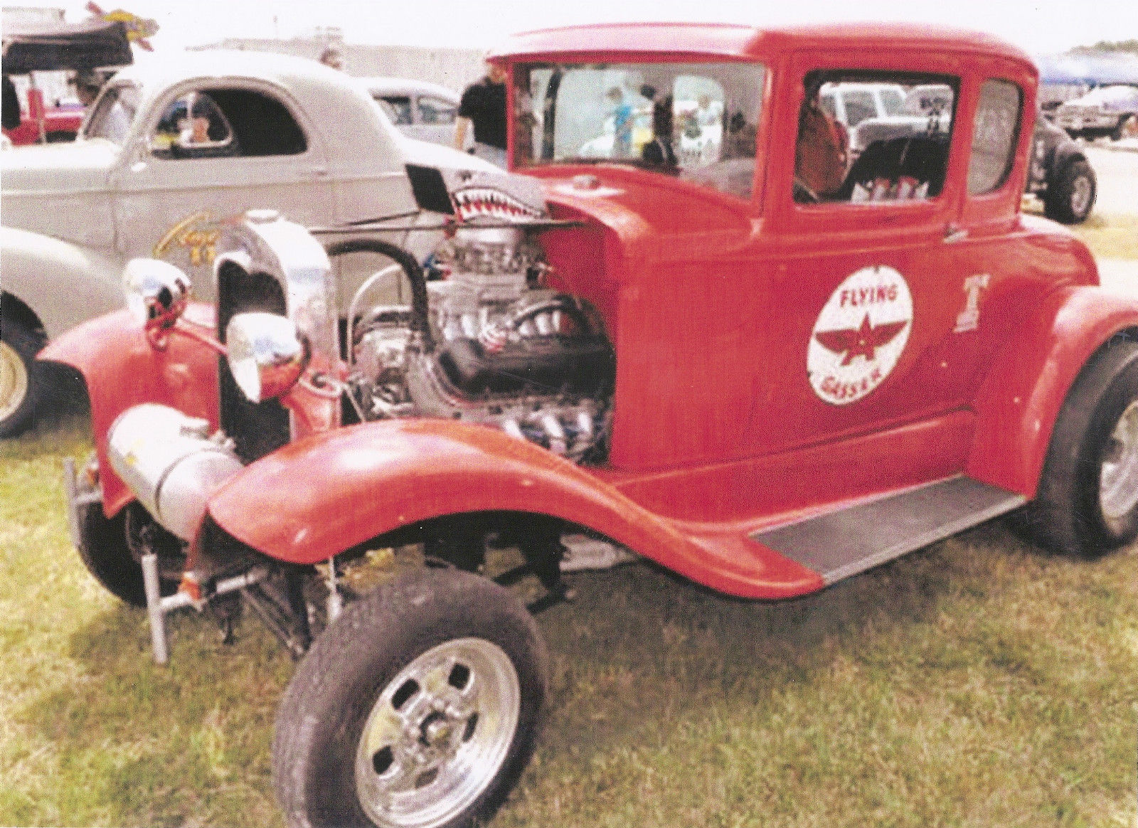 1930 Red Ford Model A Coupe