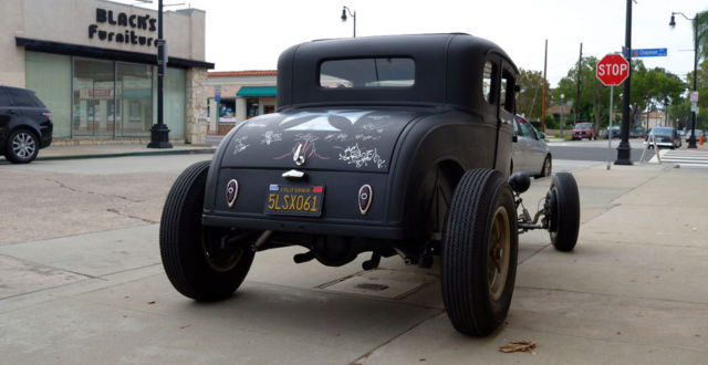 19300000 Black Ford Model A Coupe
