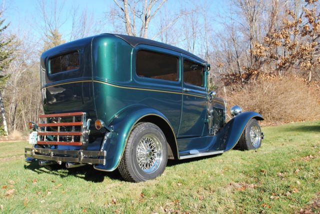 1930 Black Ford Model A Coupe