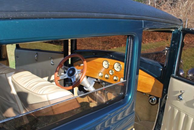 1930 Black Ford Model A Coupe