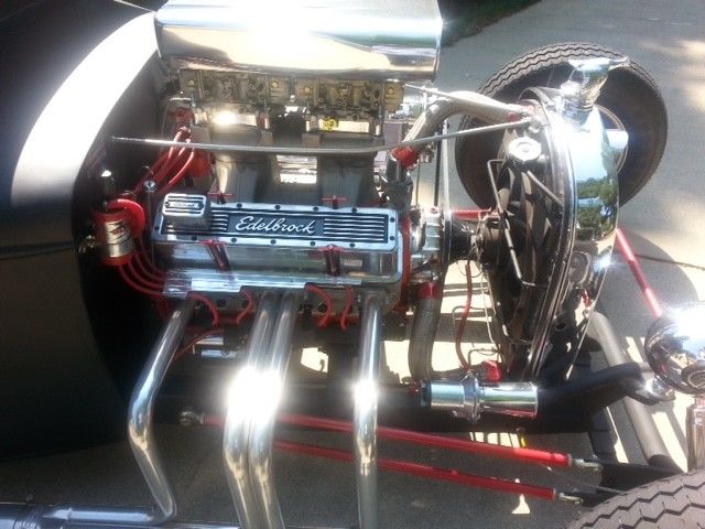 1930 Black Ford Model A Coupe