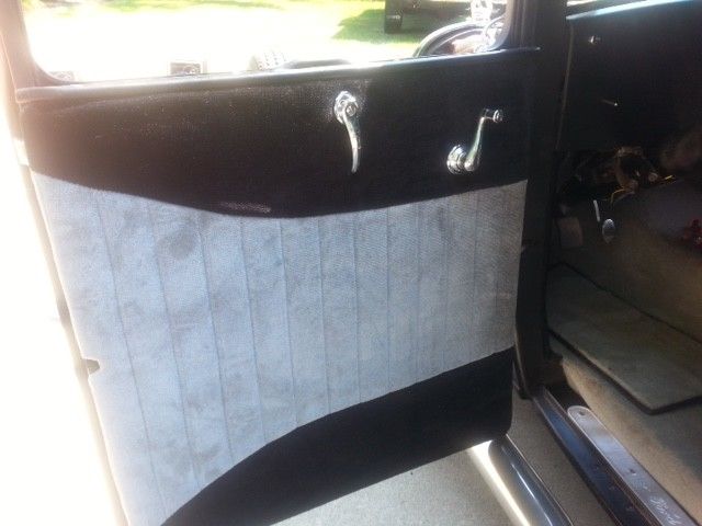 1930 Black Ford Model A Coupe