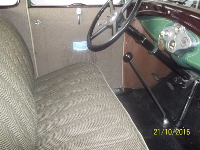 1930 Green Ford Model A Coupe