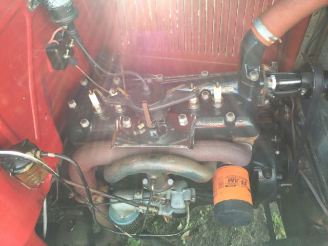 1930 Red/BLACK Ford Model A TRUCK