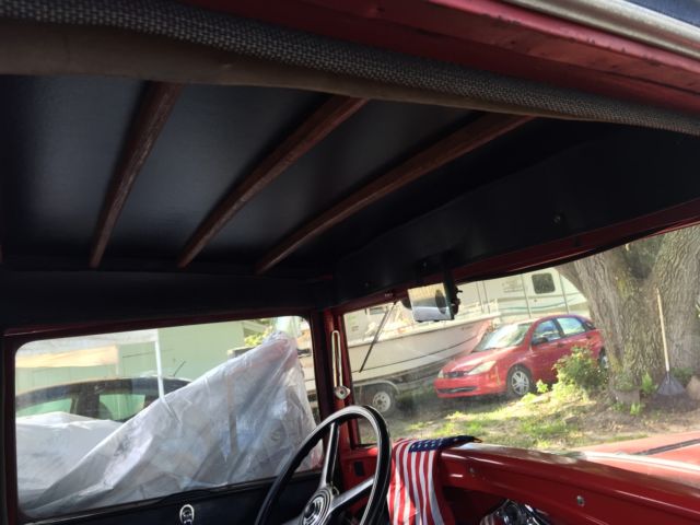 1930 Red/BLACK Ford Model A TRUCK