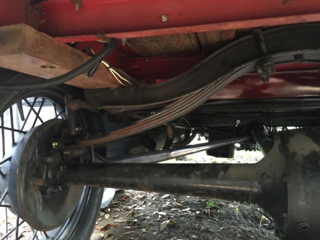 1930 Red/BLACK Ford Model A TRUCK