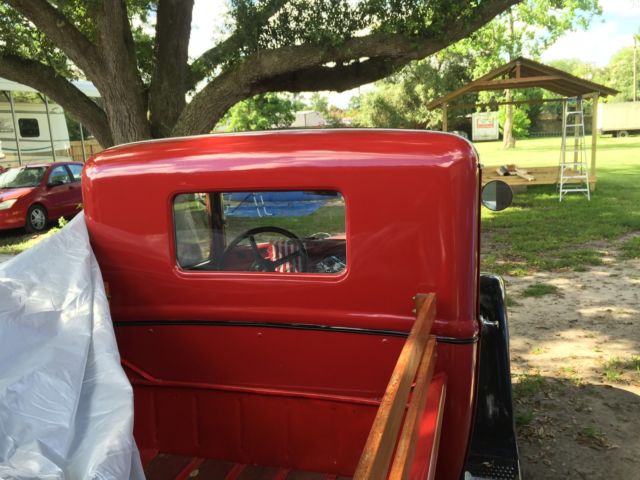 1930 Red/BLACK Ford Model A TRUCK