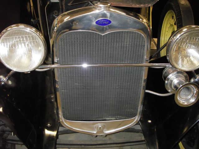 1930 Black Ford Model A Standard Cab Pickup