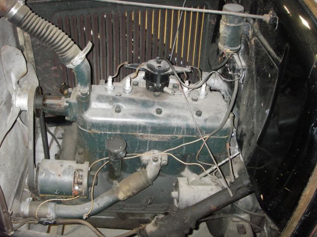 1930 Black Ford Model A Standard Cab Pickup