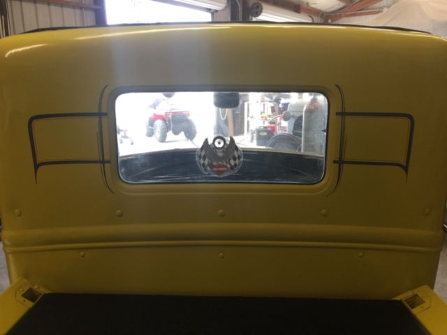 1930 Yellow Ford Model A