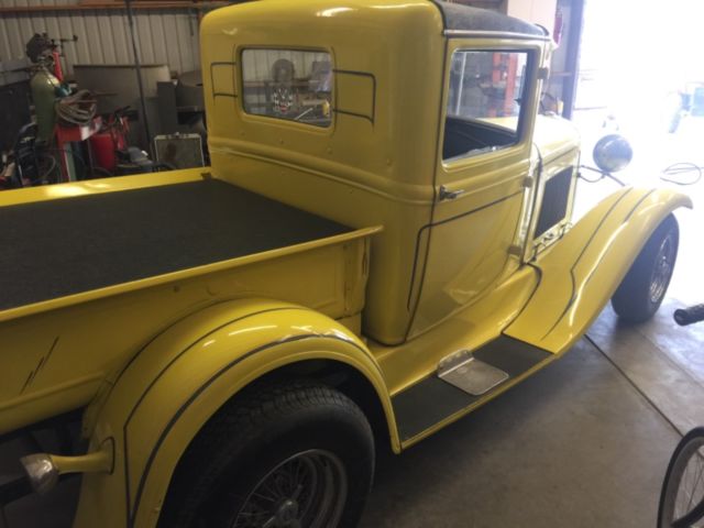 1930 Yellow Ford Model A