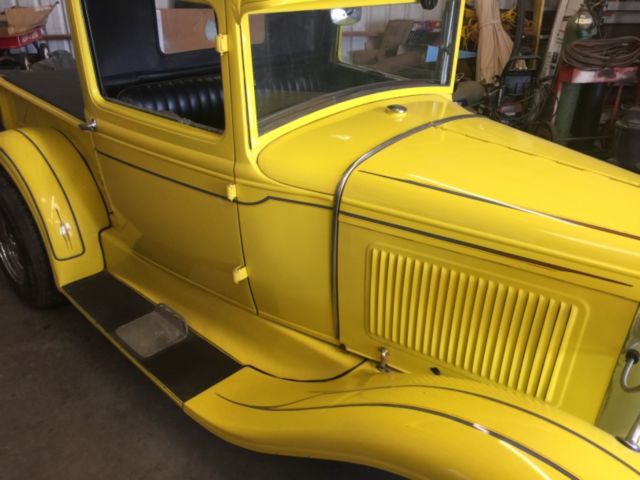 1930 Yellow Ford Model A