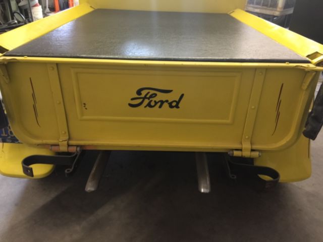 1930 Yellow Ford Model A