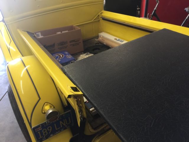 1930 Yellow Ford Model A