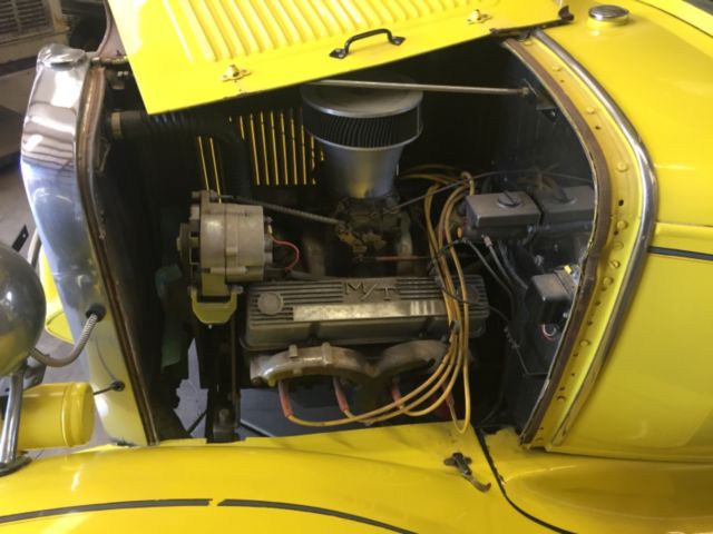 1930 Yellow Ford Model A
