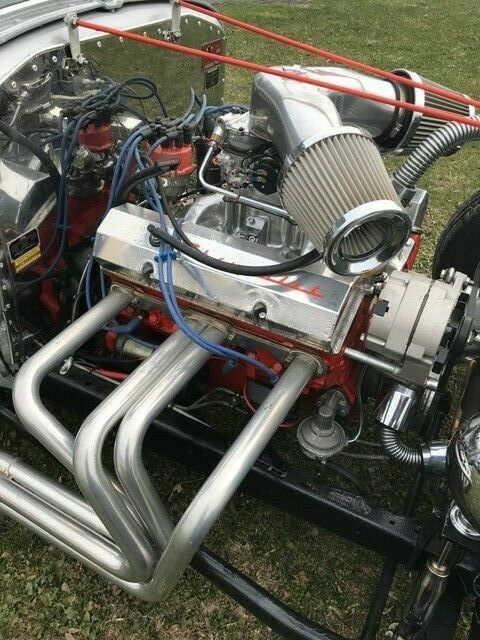 1930 Silver Ford A Coupe