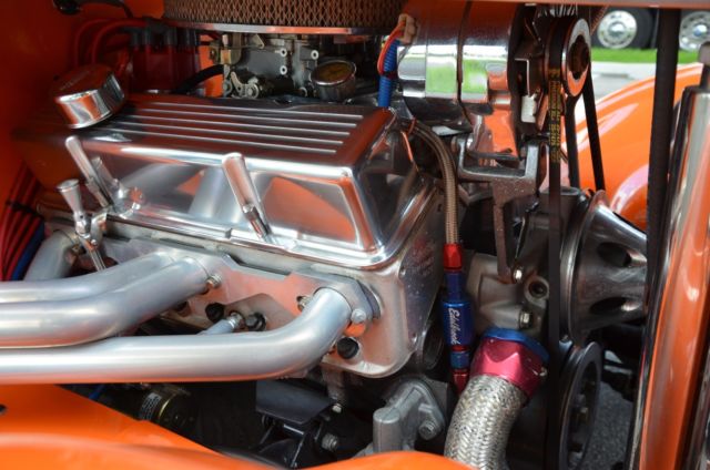 1930 FLAME ORANGE Ford Model A Convertible