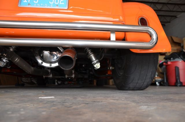 1930 FLAME ORANGE Ford Model A Convertible