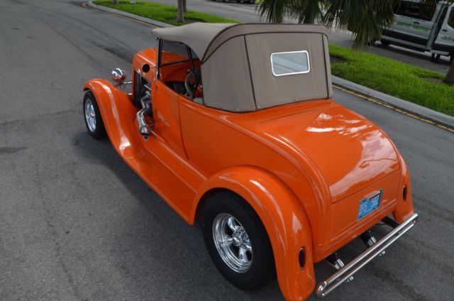 1930 FLAME ORANGE Ford Model A Convertible