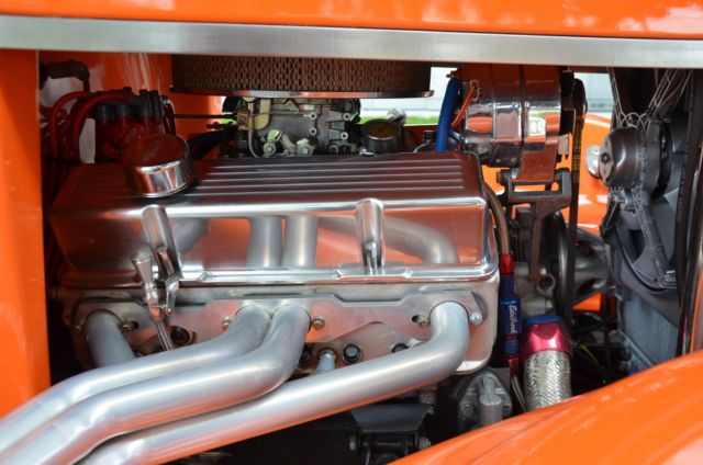 1930 FLAME ORANGE Ford Model A Convertible