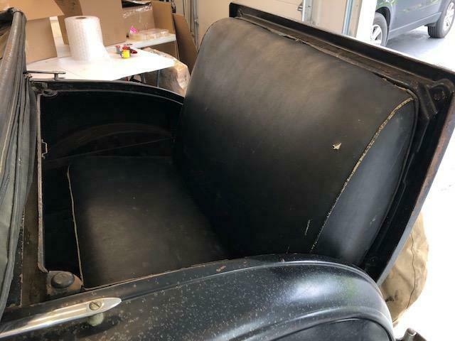 1931 Black Ford Model A Roadster