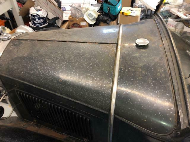 1931 Black Ford Model A Roadster