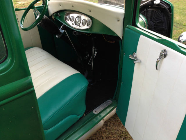 1930 Green Ford Model A Coupe