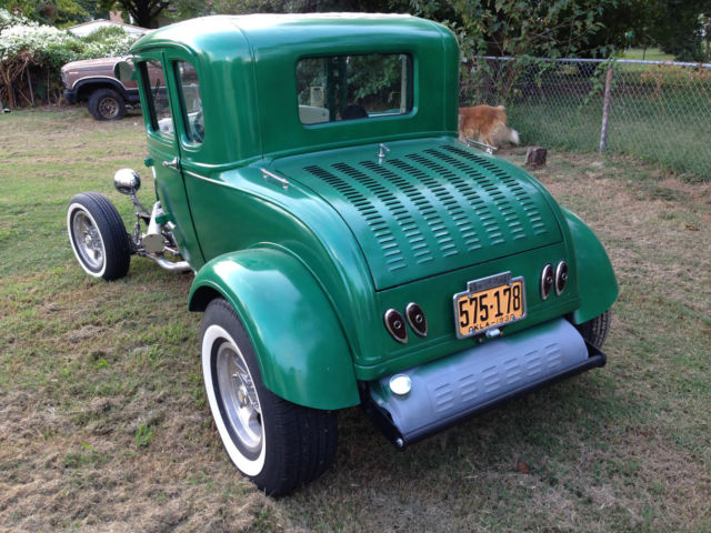 1930 Green Ford Model A Coupe