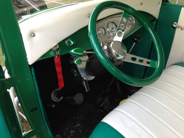 1930 Green Ford Model A Coupe