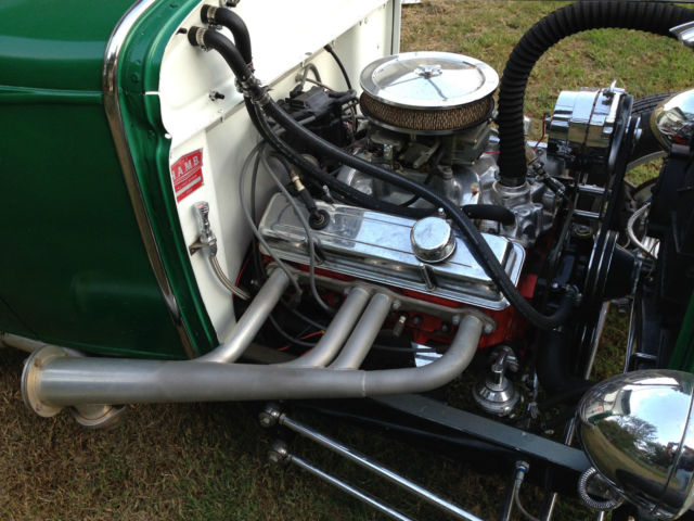 1930 Green Ford Model A Coupe