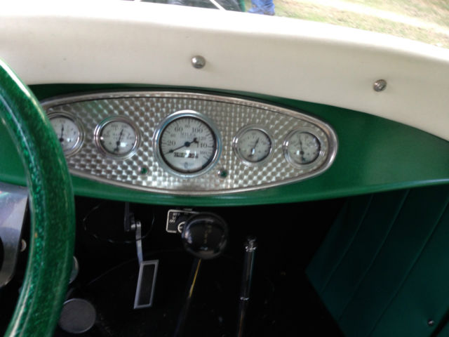 1930 Green Ford Model A Coupe