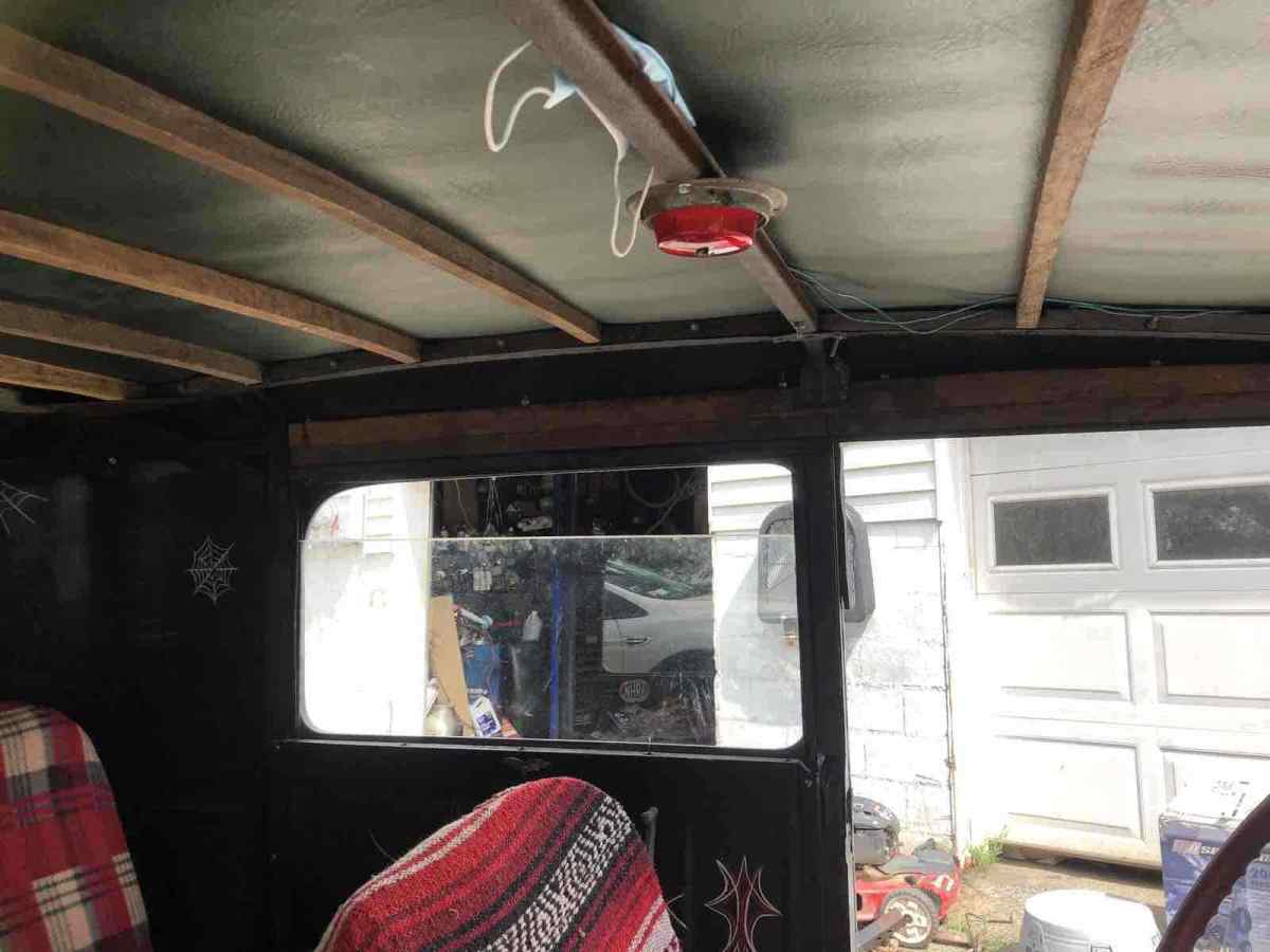 1930 Black Ford Model A Sedan