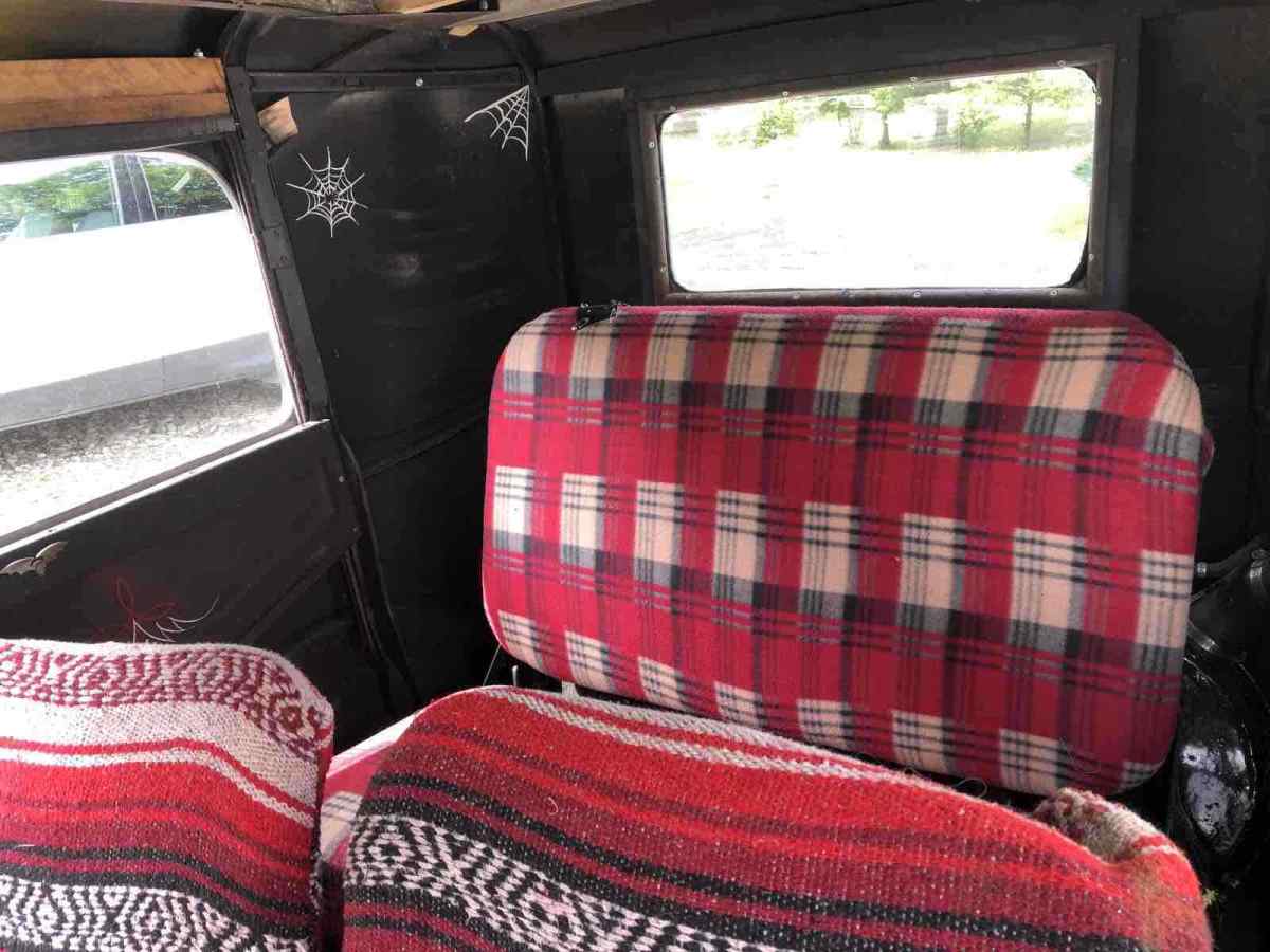 1930 Black Ford Model A Sedan